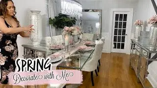 DECORATE WITH ME || DINING ROOM DECOR + UPDATES || SPRING 2020