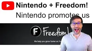 Nintendo promotes Freedom! on official Nintendo sites