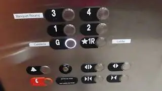 OTIS traction elevator at Staley Library, Milikin Univ, Decatur IL