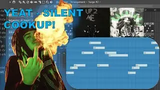 How To Make a YEAT Type Beat - Silent Cookup From Scratch in FL Studio! Playboi Carti Beat Tutorial
