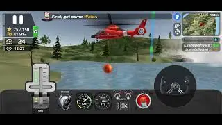 Helicopter Firefighting simulator HD Android IOS GamePlay TOP Game TV