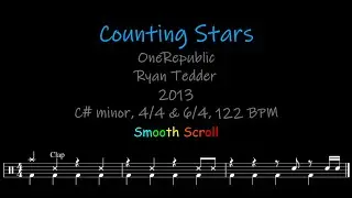Counting Stars, Chords, Lyrics and Timing