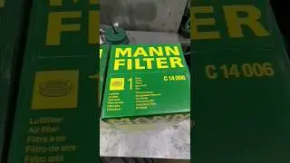 Поддельные Mann Filter для Mercedes Benz M274 