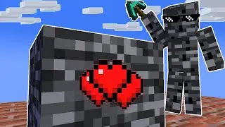 How to BREAK BEDROCK in Minecraft Original video (Not Clickbait)