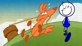 "Good Golly Miss Collie" Pencil-Dog To The Rescue! | Pencilmation Cartoons!