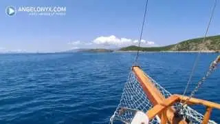 Turkey Bodrum boat trip - Турция Бодрум морская прогулка