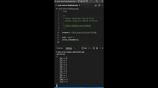 Remove duplicates from an array without using any built-in functions in PHP #shorts #coding #php