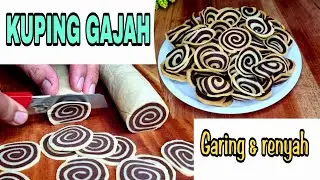 SANGAT SIMPEL BUAT NAMBAH-NAMBAH ISI TOPLES LEBARAN  |  KUE KUPING GAJAH GARING DAN RENYAH