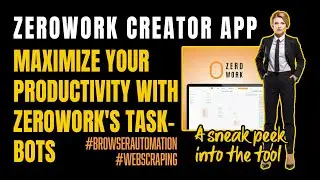ZeroWork Creator App: Finally, Automations Are Within Reach - Even for Non-Programmers🌮AppSumo LTD