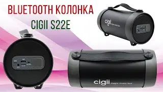 Мощная недорогая портативная bluetooth колонка Cigii S22E (ОРИГИНАЛ)