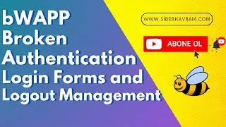 bWAPP Broken Authentication Login Forms and Logout Management