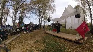 Юбилей А.М.Василевского: торжественное мероприятие в деревне Вахутки.