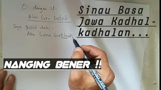 HAMPIR SEMUA ORANG SALAH || Yuk Belajar Bahasa Jawa, Ngasal Aja, Semoga BENER