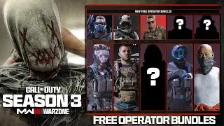 10 NEW FREE OPERATOR SKINS TO CLAIM! (Free Operators, Bundles, & Pack) - Modern Warfare 3 Season 3