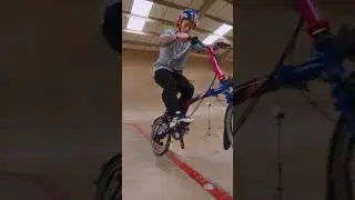 Team GB BMX Rider Kieran Reilly and Brompton