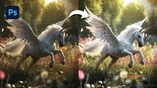 Comment embellir une image créée par IA sur Photoshop ?