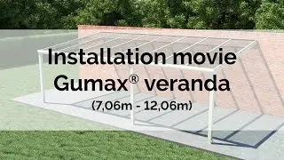 Building a Gumax® connected Veranda | Installation instruction