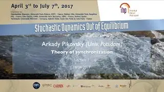 Theory of synchronization - Lecture 1