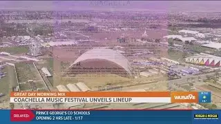 Great Day Morning Mix: Coachella festival unveils 2024 lineup & an airline passenger bites a flight