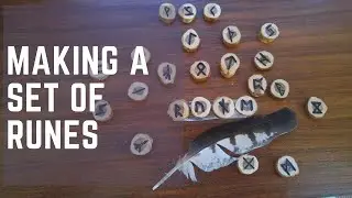 Making a set of Elder Futhark Runes