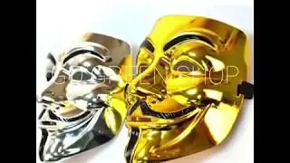 Topeng Vendetta Silver Emas by Go Green Shop