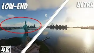 4k Global Setting Comparison - Microsoft Flight Simulator 2020