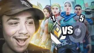 1 RADIANTE vs 5 FERROS | o IMPOSSÍVEL aconteceu! 😱
