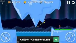 Flappy Golf - Icy Land - Hole 1 SUPERSTAR