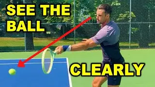 Can't track the ball because you get BLURRY EYES?