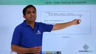 Java - User Define Exception Class
