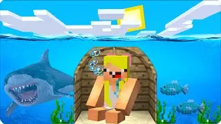 🐟Я ПОСТРОИЛА БАЗУ ПОД ВОДОЙ и ЗАТРОЛЛИЛА ДРУЗЕЙ в МАЙНКРАФТЕ! НУБИК ШЕДИ ЛЕСКА 100% ТРОЛЛИНГ