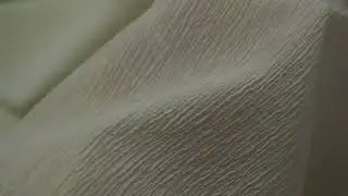 Ткань жатая бледно зеленая. Артикул: BEND498