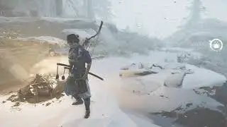 Ascend Mt Jogaku - Where to find the path up without freezing - The Undying Flame Ghost of Tsushima