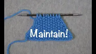 Purl decreases while maintaining a stitch pattern // Technique Tuesday