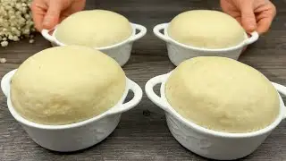 Быстрый рецепт хлеба! Хлеб за 5 минут! Никто не знает этой тайны!🤫
