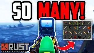 The WHOLE SERVER Countered... - RUST CONSOLE OIL RIG PVP (PS5)
