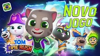 NOVO JOGO! 🎮🏃💨 Talking Tom Time Rush (Trailer Oficial de Lançamento)