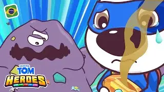 Talking Tom Heroes - A vingança do monstro de lixo (Episódio 41)