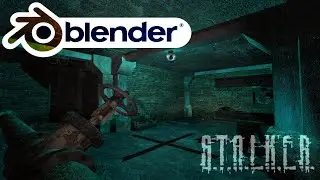 Это - начало. Это - пробы. #stalker #blender3d #blender #zonache