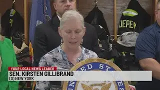 Senator Kirsten Gillibrand, local leaders announce federal funding for local fire departments