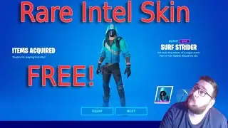 How to claim Rare Intel Skin on Fortnite!