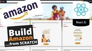 React JS | Let's Build a Full-Stack AMAZON Clone with REACT JS for Beginners 2022 in Hindi