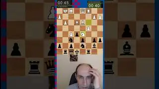 ВПЕРЕД! И ОН ВПЕРЕД! ОПАСНО, БЛИН! // ШУРА ГЕЛЬМАН #шахматы #chess #shorts