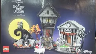 Unboxing & Building Lego 21351 Tim Burton's The Nightmare Before Christmas-Part 2