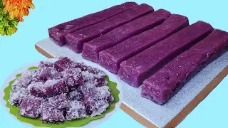 SEBUTIR UBI UNGU JADI JAJANAN SEHAT  |  ENAK BANGET, BISA BUAT MAKAN SEKELUARGA