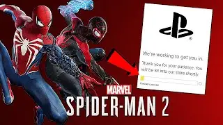 Marvel's Spider-Man 2 BROKE Playstation Website 🤣