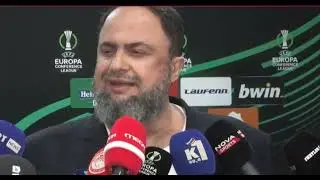 Συγκινημένος ο Βαγγέλης Μαρινάκης: 