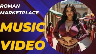 Al Art Music Video | Roman Marketplace Music Video | Ai Lookbook |