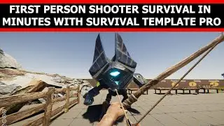 Survival template pro unity asset review and integration with emerald ai