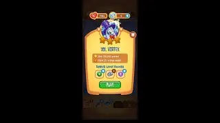 Peggle Blast Level 101 (Vortex) - Success [Close one] ; 1/3 Stars